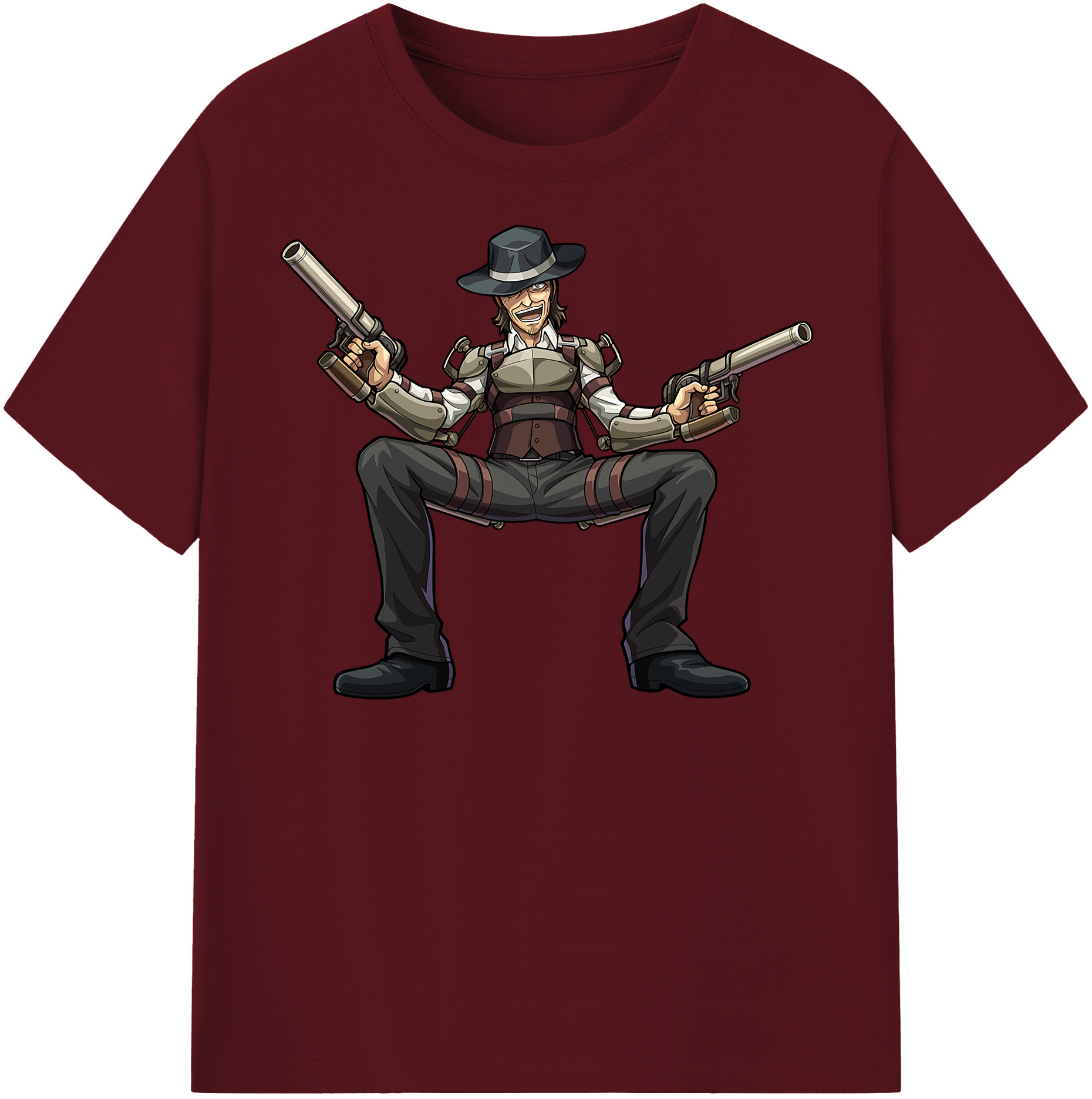（画像用） 進撃の巨人 ケニー·アッカーマン Attack on Titan Kenny Ackerman 綿100％半袖Tシャツ（フロントプリント）